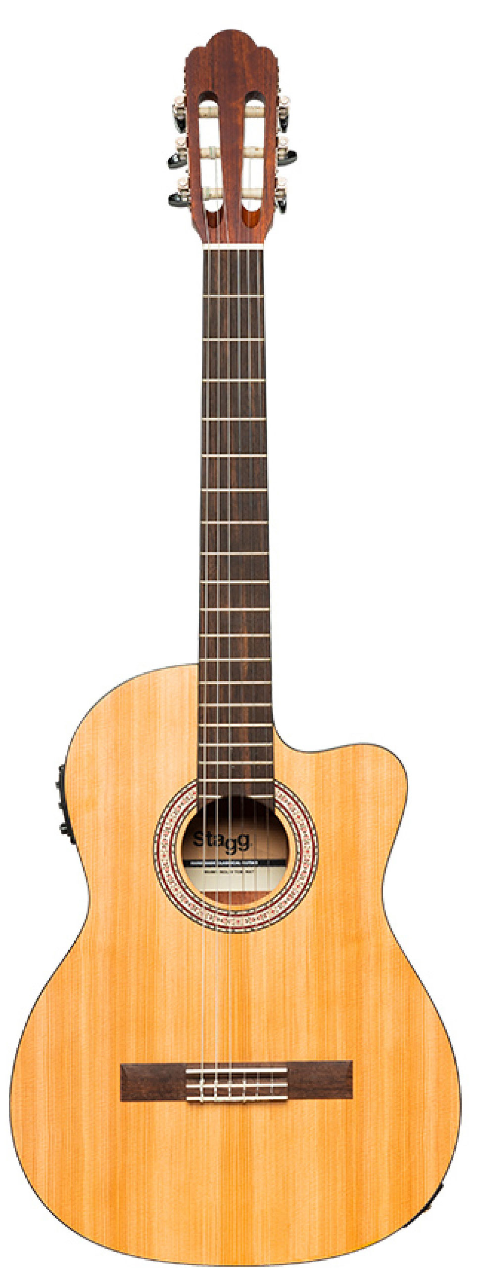 Гитара классическая STAGG SCL70 TCE-NAT