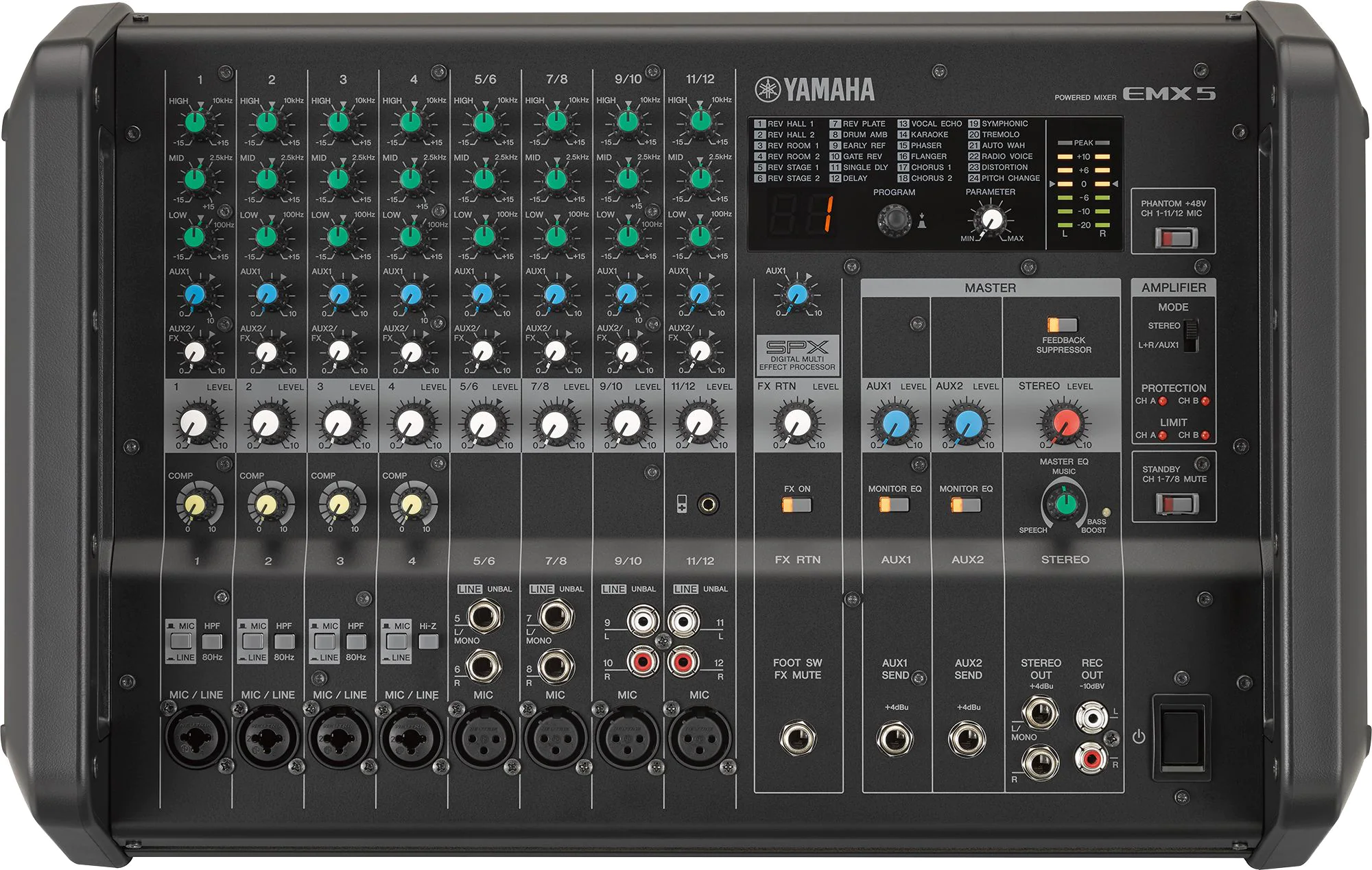 Микшер с усилителем Yamaha EMX5