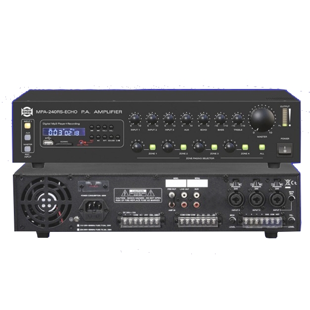 Усилитель комбинированный Show MPA240RS