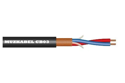 Микрофонный кабель MUZKABEL AMC111 - 1 метр, JACK (моно) - XLR (мама)