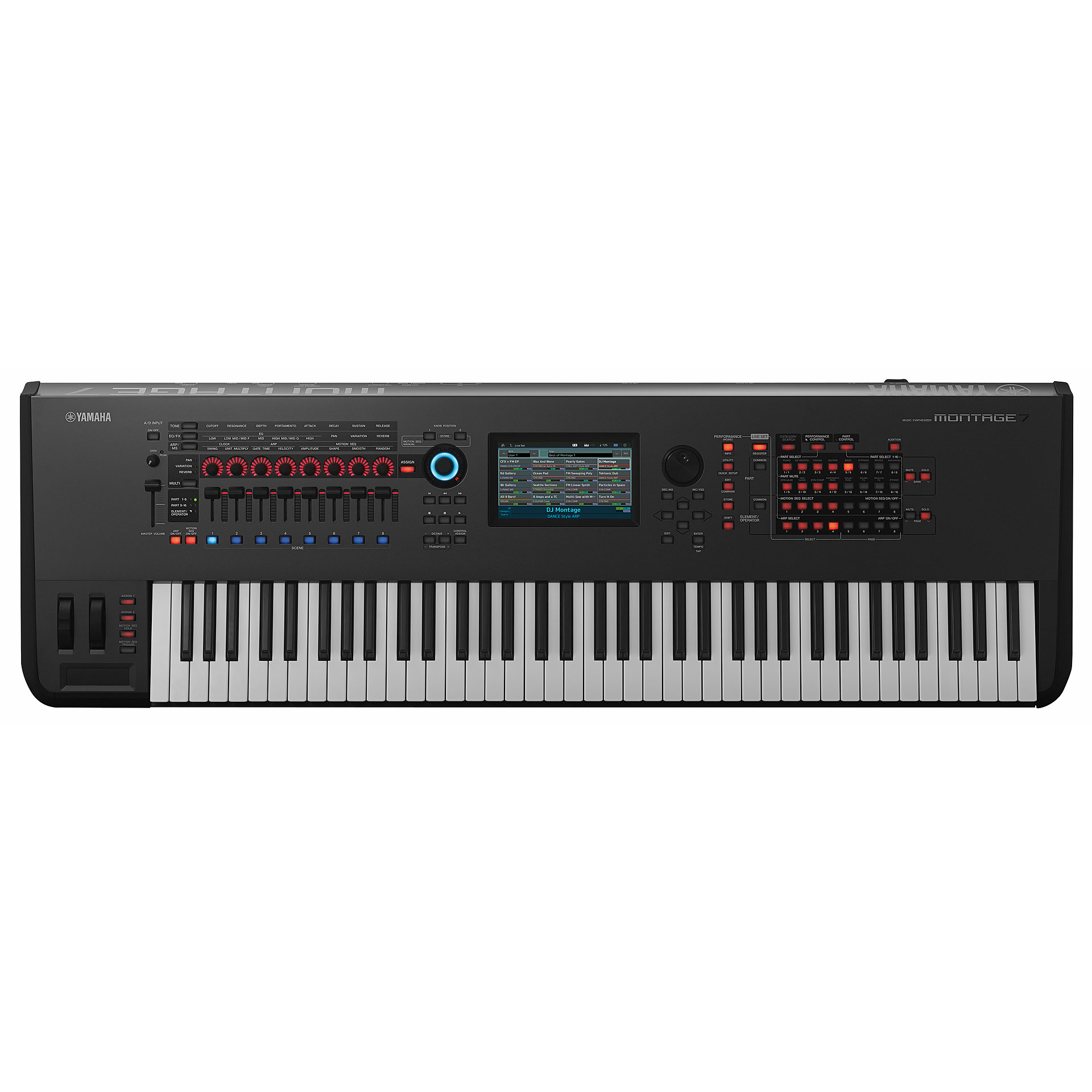Синтезатор Yamaha MONTAGE 7
