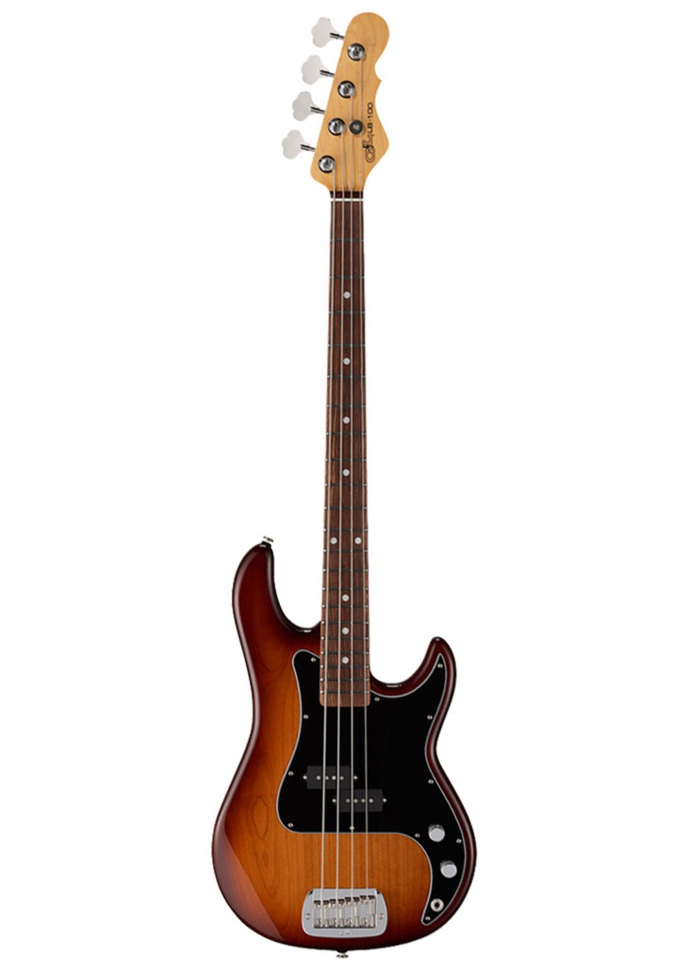 Бас-гитара G&L FD LB-100 Old School Tobacco Sunburst Pine CR