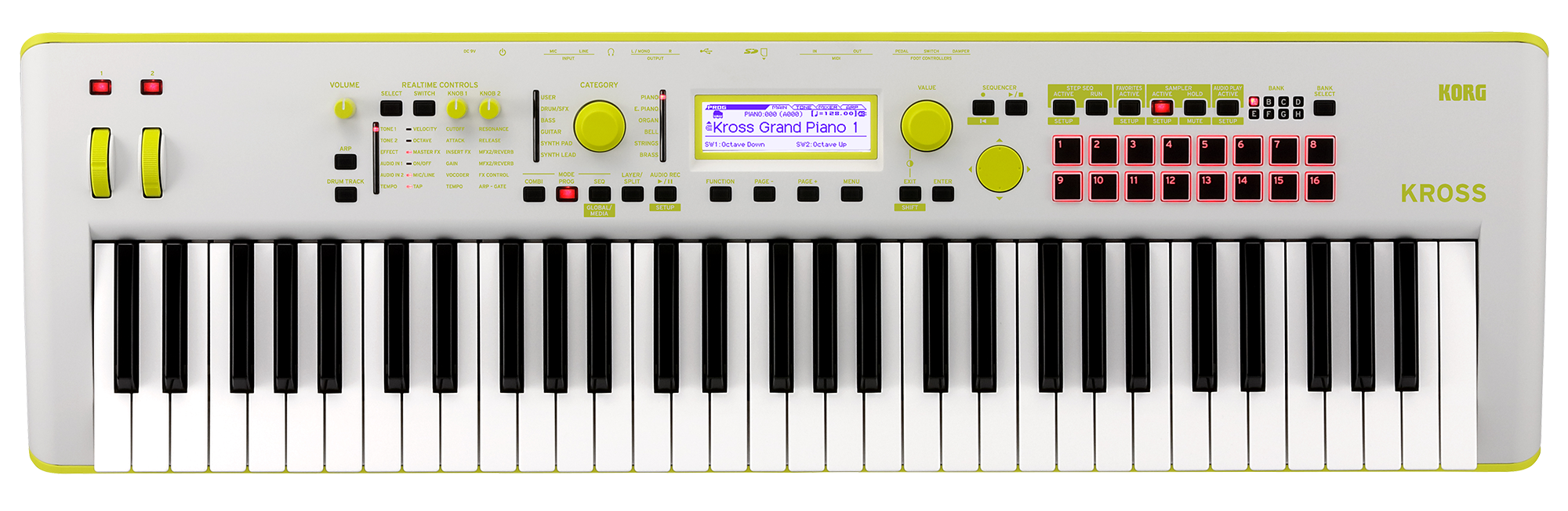 Рабочая станция KORG KROSS2 SE (NEON)-61GG