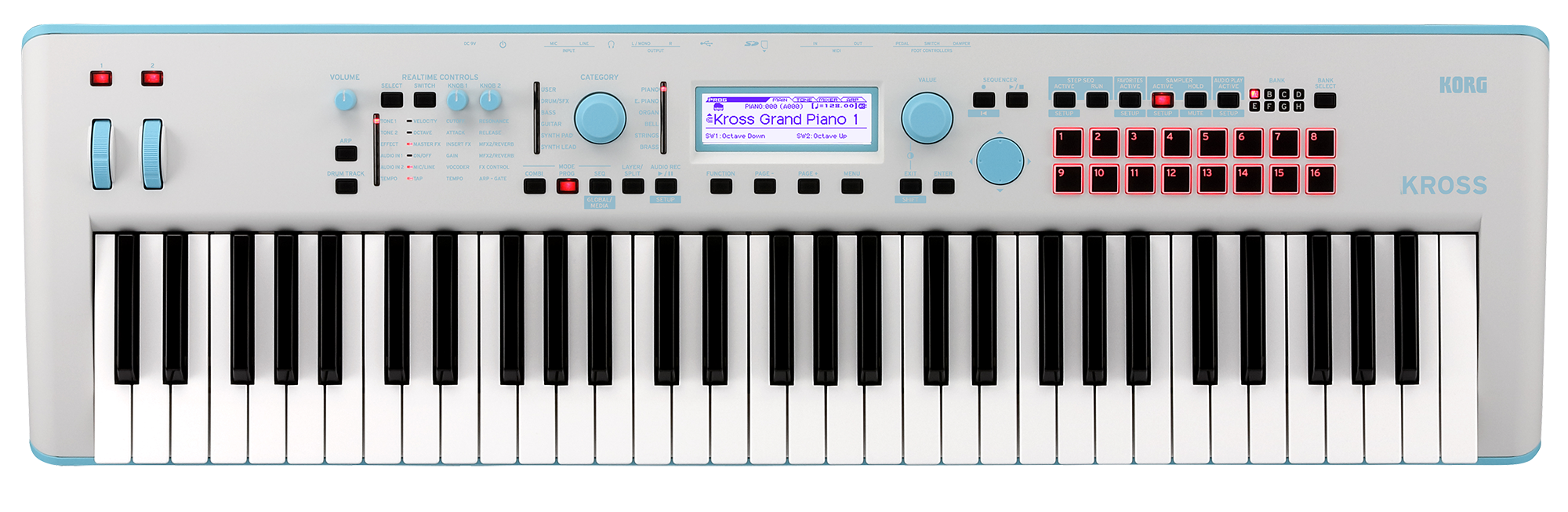 Рабочая станция KORG KROSS2 SE (NEON)-61GB