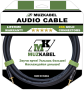 Аудио кабель MUZKABEL MFXMK1B - 10 метров, MINI JACK (3.5) - MINI JACK (3.5)