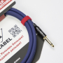 Гитарный кабель MUZKABEL JFNIK4S(RX) - 1 метр, JACK - JACK (Отсечка)