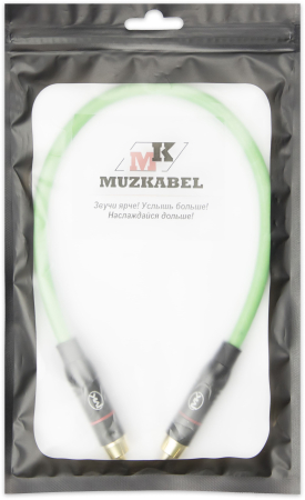 Патч-кабель MUZKABEL SRCIK2P - 0.15 метра, RCA – RCA (Красное кольцо)