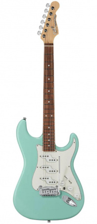Электрогитара G&L Comanche Surf Green RW