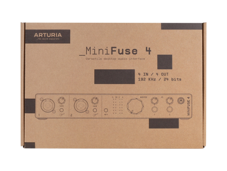 Звуковая карта Arturia MiniFuse 4 Black