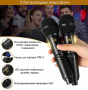 Караоке система с двумя радиомикрофонами  SDRD SD-319 Black