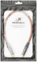Патч-кабель MUZKABEL RCXMK5BP - 0.15 метра, RCA – RCA (Красное кольцо)