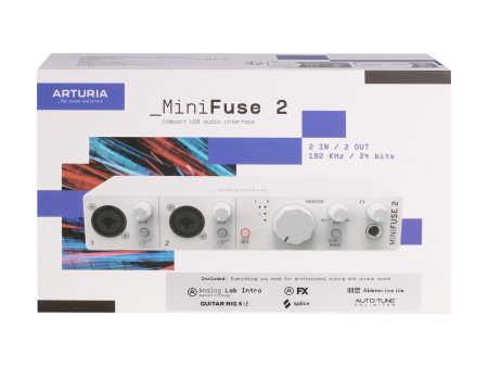 Звуковая карта Arturia MiniFuse 2 White