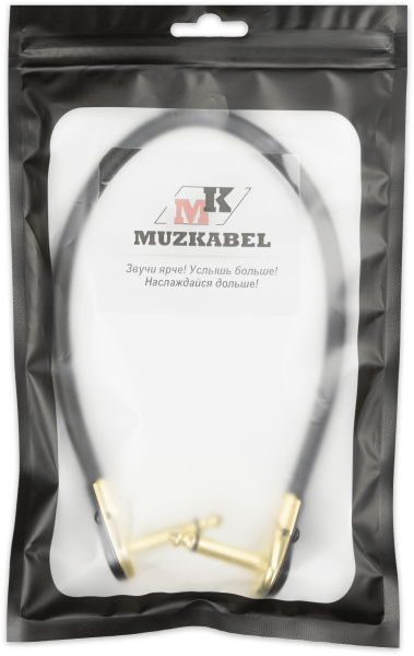 Патч-кабель MUZKABEL JFNIK4BP - 0.15 метра, JACK - JACK