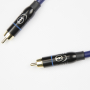 Патч-кабель MUZKABEL RSFIK4SP - 0.15 метра, RCA – RCA (Синее кольцо)