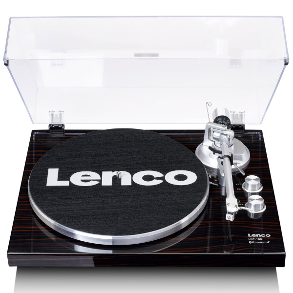 Виниловый проигрыватель Lenco LBT-188 Walnut