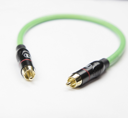 Патч-кабель MUZKABEL SRCIK2P - 0.15 метра, RCA – RCA (Красное кольцо)