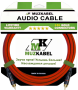 Аудио кабель MUZKABEL RCBIK3R - 8 метров, RCA - RCA