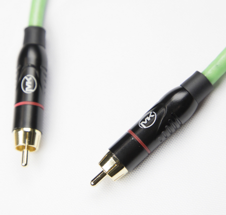 Патч-кабель MUZKABEL SRCIK2P - 0.15 метра, RCA – RCA (Красное кольцо)