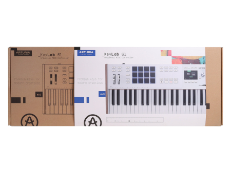 MIDI клавиатура ARTURIA KeyLab MK3 61 WH