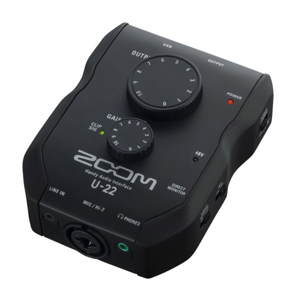 Аудиоинтерфейс Zoom U-22